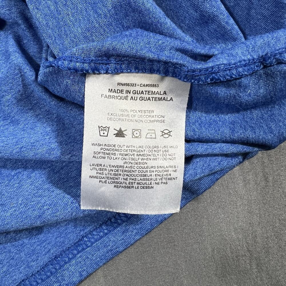 Nike Dri-Fit T Shirt Mens Small Blue Athletic Training Swoosh Logo Gym Tee - Picture 5 of 9